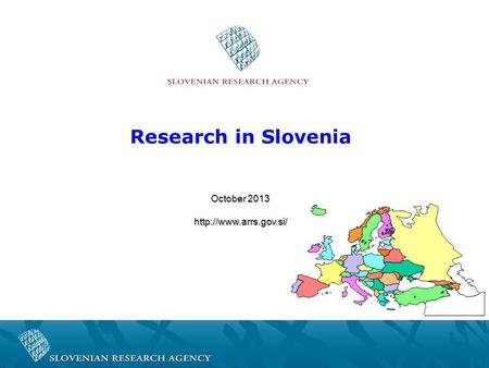 Research in Slovenia October 2013