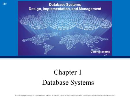 Chapter 1 Database Systems