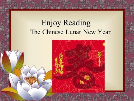 Enjoy Reading The Chinese Lunar New Year Lantern Festival lanterns rice dumplings set off fireworks.