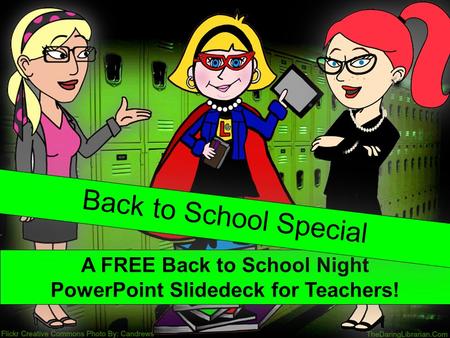 A FREE Back to School Night PowerPoint Slidedeck for Teachers! A FREE Back to School Night PowerPoint Slidedeck for Teachers! Back to School Special.