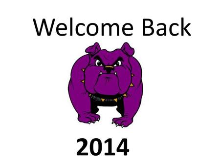 Welcome Back 2014. 1 st Semester Make-up Exams January 14 th, 15 th and 16 th Testing Center, 4:00-5:30.