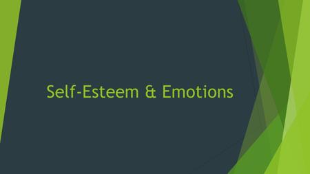 Self-Esteem & Emotions. Learning Log  Name 3 or more mental challenges that you face everyday in school.  e.g.  Low test score  Failing to make a.