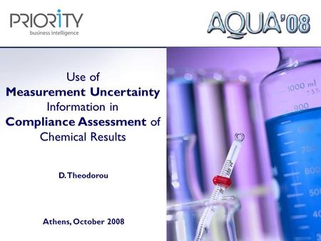 Measurement Uncertainty Information in
