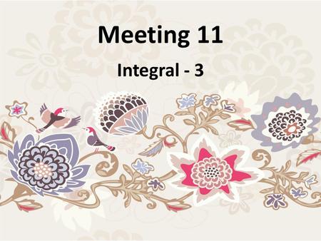 Meeting 11 Integral - 3.
