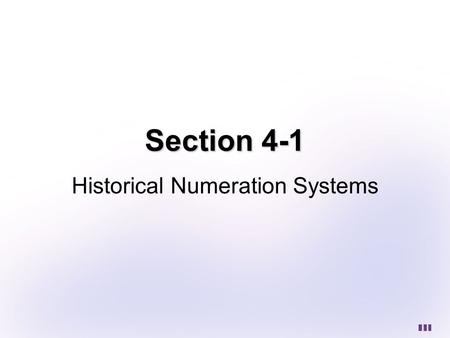 Historical Numeration Systems