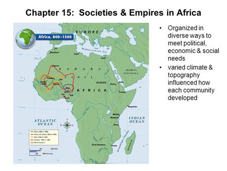 Chapter 15: Societies & Empires in Africa