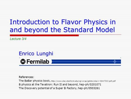 Introduction to Flavor Physics in and beyond the Standard Model