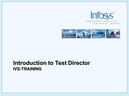 Introduction to Test Director