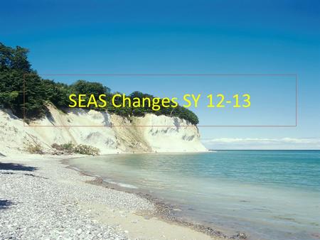 SEAS Changes SY 12-13. PARAPROFESSIONALS. Main Menu Drawers Messages – to communicate within SEAS Forms Packets – where individual forms are located Forms.