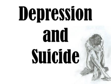Depression and Suicide. What could make someone feel very connected to school? What could make them feel disconnected? Connection to SchoolRisk of Depression.