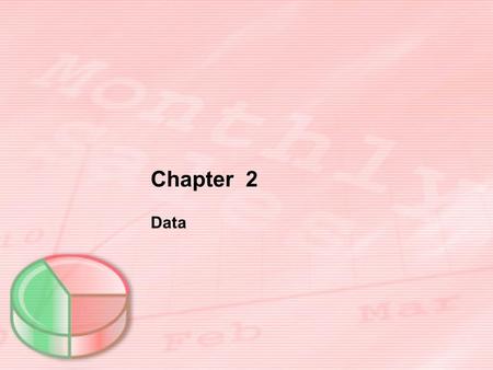 Chapter 2 Data.