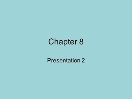Chapter 8 Presentation 2. Determinants of Consumption and Saving ***The amount of DI is the basic determinant of consumption and saving There are also.