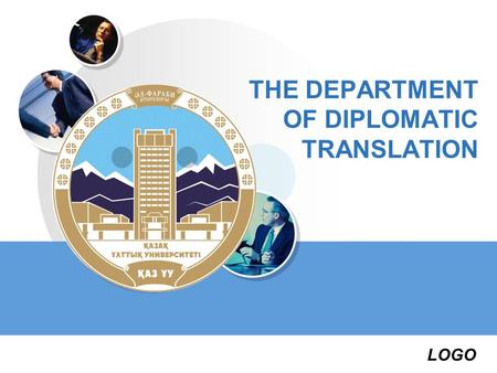 THE DEPARTMENT OF DIPLOMATIC TRANSLATION