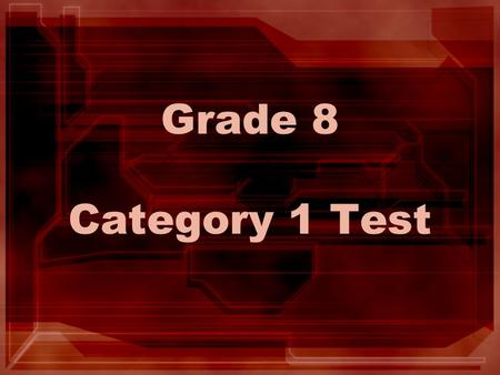 Grade 8 Category 1 Test. 1Both gypsum and limestone are found in the quarry. Limestone has about the same hardness as calcite. A mineral’s hardness can.