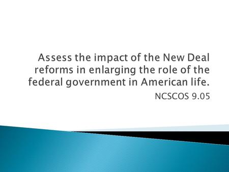NCSCOS 9.05. Macro Concepts  Reform-the concept of improvement by government action.  Power-the authority of a government to create and enforce laws.