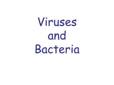 Viruses and Bacteria. Viruses A virus is a piece of hereditary material (RNA or DNA) that is covered by protein that infects and reproduces in living.
