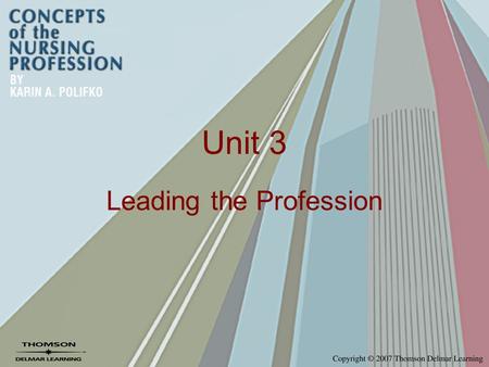 Unit 3 Leading the Profession. Chapter 14 Teacher/Learner.