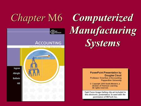 Computerized Manufacturing Systems