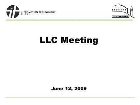 LLC Meeting June 12, 2009. 2 UCB Partnership Update New LARRC Website Scifinder Usage Update Space Reduction Follow-up AGENDA.