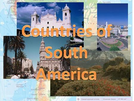 More than 330 million people live in South America. The average density of population on the Atlantic coast is 50 -100 persons to the sq km. There are.