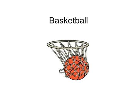 Basketball. Basketball Overview Basketball (commonly nicknamed B-ball or hoops) is a team sport in which two teams of five players try to score points.