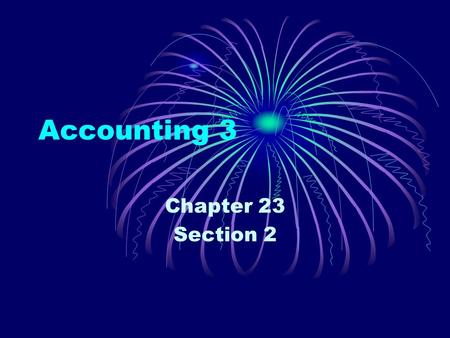 Accounting 3 Chapter 23 Section 2. Signing a Note Payable Current Liabilities – Liabilities due within a short time, usually within a year. Notes Payable.