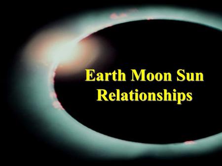 Earth Moon Sun Relationships. Rotation versus Revolution RotationRotation is the turning of a body about an axis. –The earth rotates once every 24 hours.