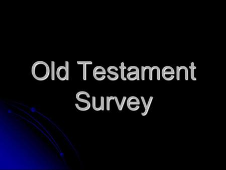 Old Testament Survey. 1st Samuel Youngest son of Jesse and great grandson of Ruth and Boaz (Ruth 4:17) A shepherd (16:11; 17:15,34) A man who followed.