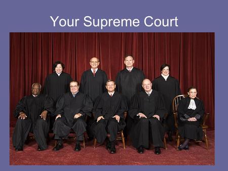 Your Supreme Court. Congress’s role in selecting a Supreme Court justice… The president’s nominee must answer questions in front of a Senate committee.