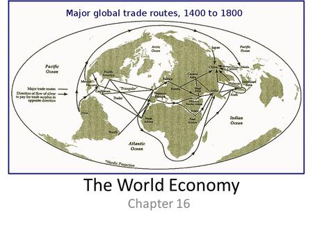 The World Economy Chapter 16.