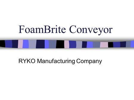 RYKO Manufacturing Company