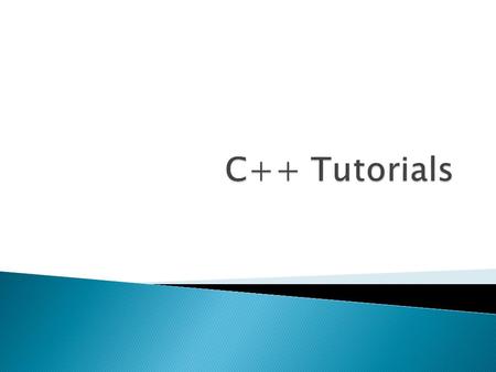  C++ is an object oriented programming language.  C++ is an extension of C with a major addition of the class construct feature.  C++ is superset of.