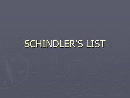 SCHINDLER’S LIST. WEIMER GOVERNMENT STRUGGLES AFTER WWI ► GERMANY SLIDES INTO DEPRESSION AFTER WWI ► HUMILATED BY TREATY OF VERSAILLES ► HAD TO PAY REPARATIONS.
