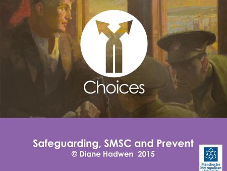 1 Safeguarding, SMSC and Prevent © Diane Hadwen 2015.