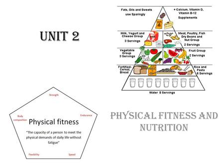 Unit 2 Physical Fitness and Nutrition. Physical Fitness What is Physical Fitness – the ability to carry out daily tasks easily and have enough reserve.