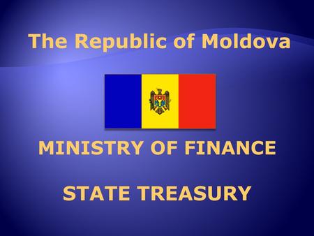 MINISTRY OF FINANCE STATE TREASURY. 2 Management, accounting and reporting of externally financed projects.