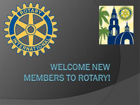 We are hoping to provide you with useful information about Rotary that you can talk about with others. The idea is to be able to spread Rotary's positive.