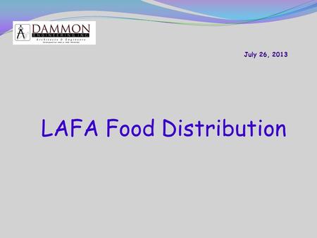 LAFA Food Distribution
