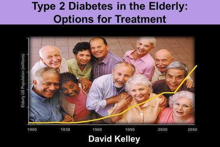 Type 2 Diabetes in the Elderly: Options for Treatment David Kelley.