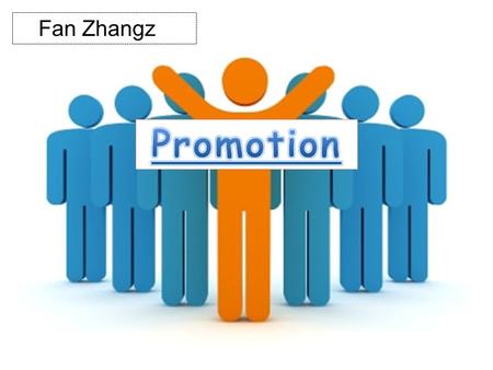 Fan Zhangz. PROMOTION IS ONE OF THE MARKET MIX ELEMENTS. A PROMOTIONAL MIX SPECIFIES HOW MUCH ATTENTION TO PAY TO EACH OF THE FIVE SUBCATEGORIES, AND.