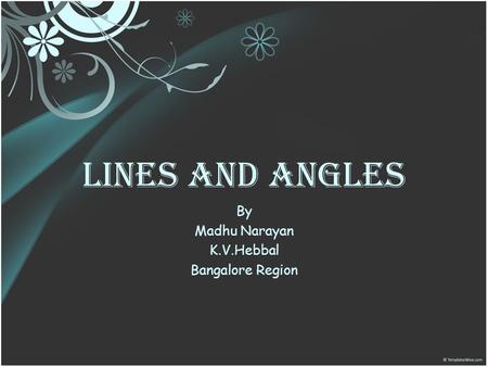 By Madhu Narayan K.V.Hebbal Bangalore Region