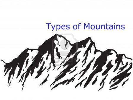 Types of Mountains. Folded Mountains A. Some mountains are formed by __________ activities within the lithosphere. 1. ____________________are formed by.