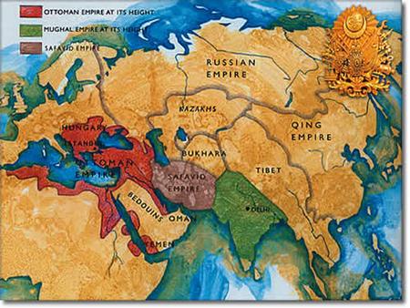 Ottoman Empire Anatolia Modern-day Turkey inhabited by militaristic nomadic tribes (Turks) around 1300 AD Military societies led by emirs Followed strict.