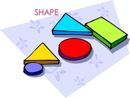  SHAPE-is two- dimensional and enclosed space- geometric, manmade or free form.