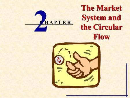 The Market System and the Circular Flow 2 C H A P T E R.