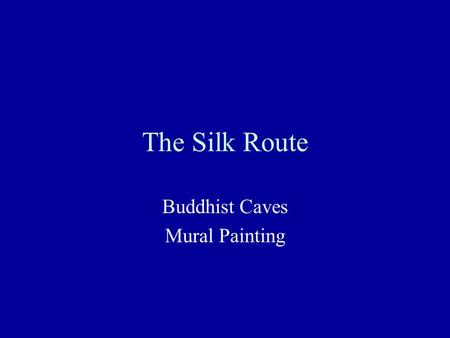 Buddhist Caves Mural Painting