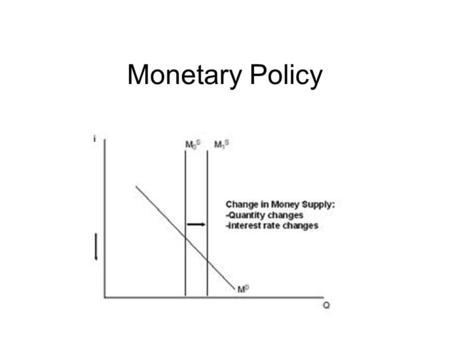 Monetary Policy. Purpose Monetary policy attempts to establish a stable environment so the economy achieves high levels of output and employment. How.