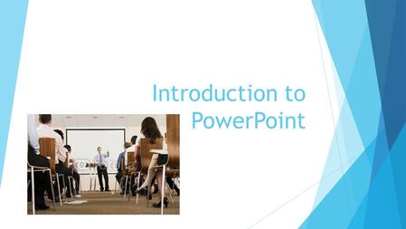 Introduction to PowerPoint What is PowerPoint? PowerPoint is a software package designed to aid you as you create and deliver information primarily through.