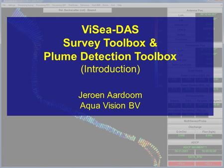 Survey Toolbox & Plume Detection Toolbox