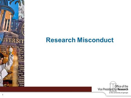 Research Misconduct.